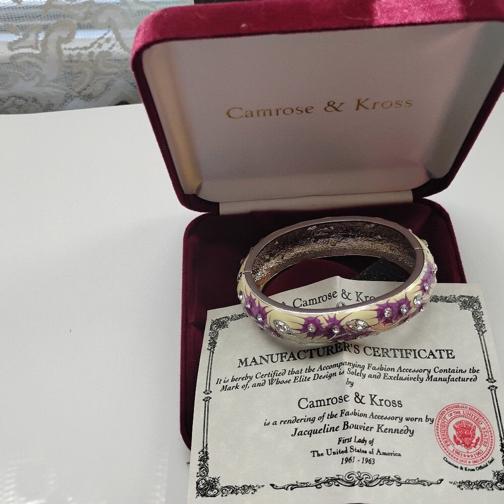Kamrose and Cross bangle bracelet